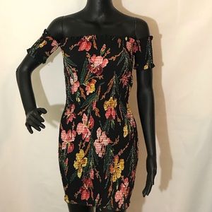 “Maria” Off Shoulder Dress